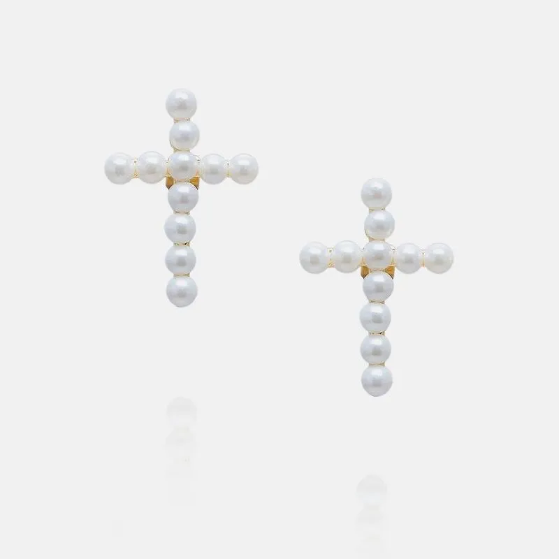 گوشواره مروارید گل میخی