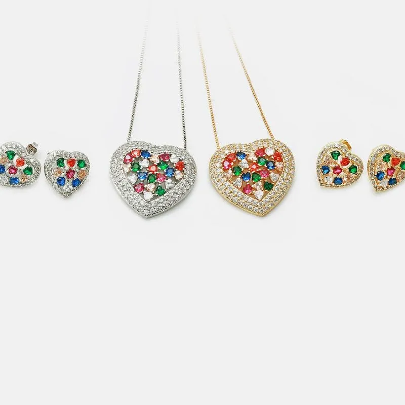 ست جواهرات قلب سفارشی