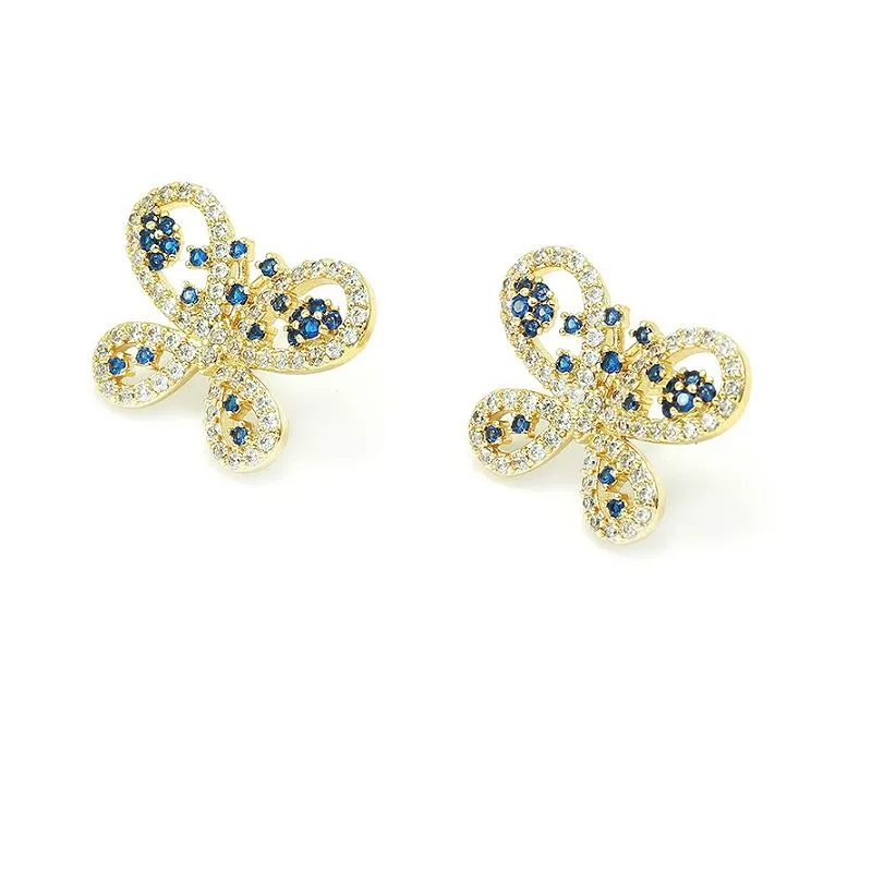 میخ گوشواره حیوانات پروانه ای زیبا